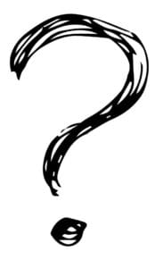 What is that noise in my pipes question mark symbol