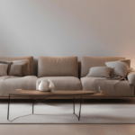 A newly rewired living room in Albemarle County, featuring modern smart lighting and upgraded electrical outlets for improved safety and efficiency.